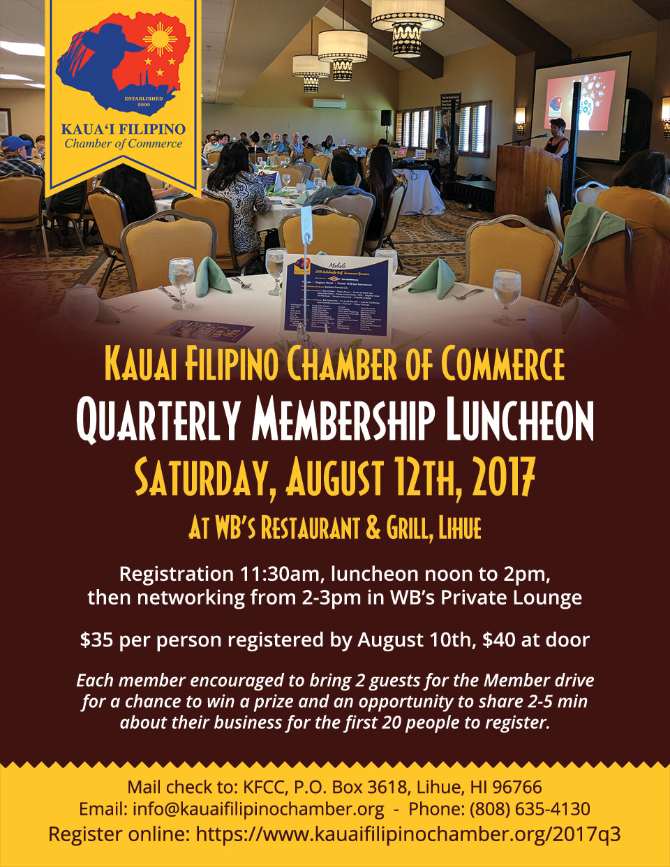 3Q2017QuarterlyMeeting960wide Kauai Filipino Chamber of Commerce