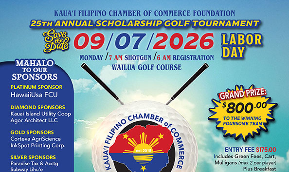 KFCC 25th Annual Golf Tournament – September 7, 2026