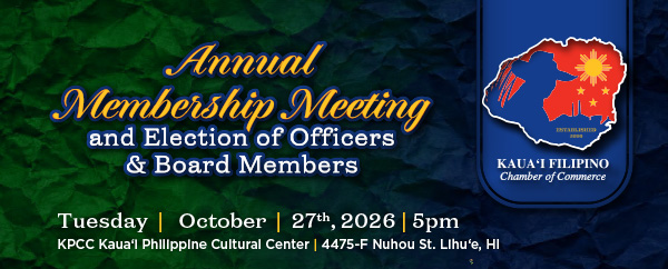 Annual Membership Meeting – October 27, 2026